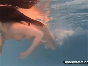erotic underwater showcase of Natalia